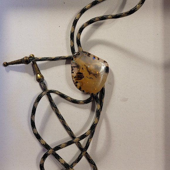 Bolo Tie - Made from Stone - Very Unique Looking - Picture 8 of 12